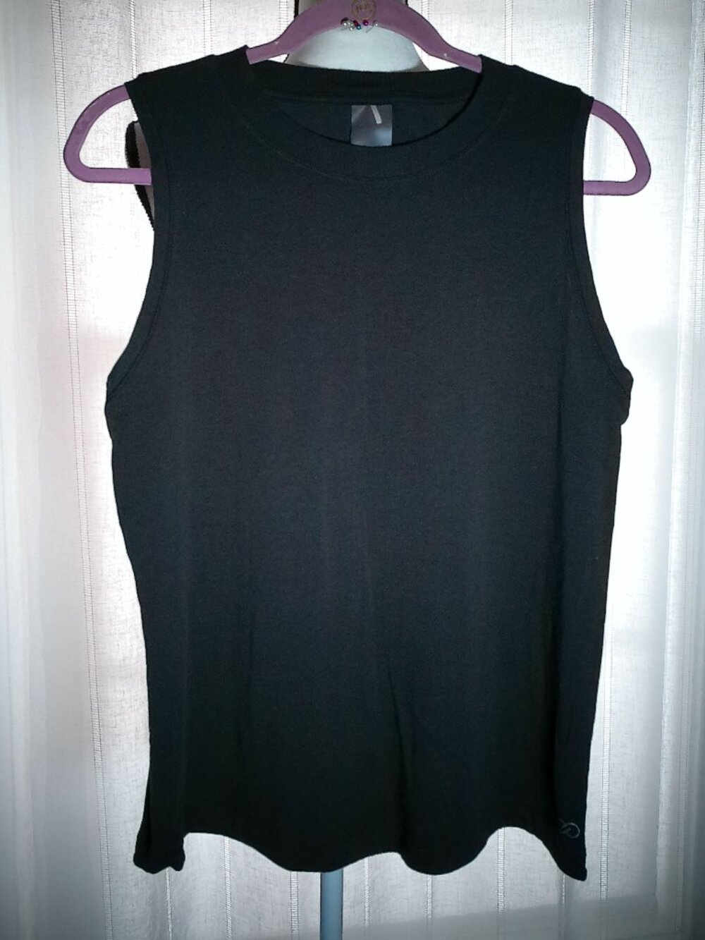 CALIA by Carrie Underwood Athletic Tank Sleeveless Crew Neck Black S